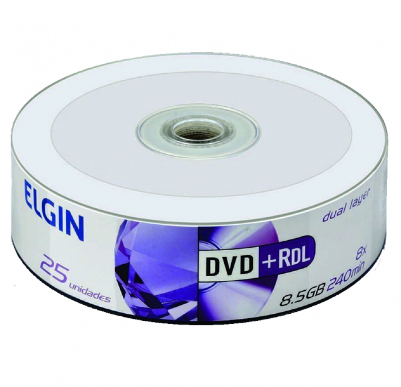 DVD+R ELGIN DL PRINTABLE - CÓD.1077